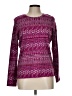 Studio Works 100% Cotton Purple Long Sleeve Top Size L - photo 1