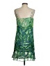 CAbi 100% Polyester Tropical Green Cocktail Dress Size S - photo 2