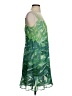 CAbi 100% Polyester Tropical Green Cocktail Dress Size S - photo 4