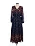 MSK 100% Polyester Blue Casual Dress Size L - photo 1