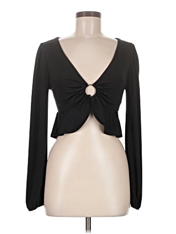 Blue Blush Long Sleeve Top (view 1)