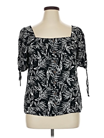 Angels Short Sleeve Blouse (view 1)