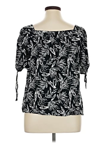 Angels Short Sleeve Blouse (view 2)
