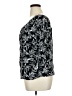 Angels 100% Rayon Black Short Sleeve Blouse Size XL - photo 5