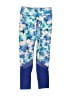 Active by Old Navy Floral Blue Active Pants Size 8 - photo 1