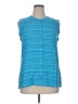 Attention 100% Rayon Blue Sleeveless Blouse Size XL - photo 1