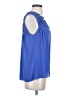 Crosby 100% Polyester Blue Sleeveless Blouse Size S - photo 4