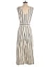 Madewell Stripes Ivory Jumpsuit Size XS - photo 2