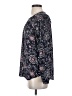 Ann Taylor 100% Polyester Paisley Blue Long Sleeve Blouse Size XS - photo 5