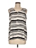 Apt. 9 100% Polyester Silver Sleeveless Blouse Size M - photo 1