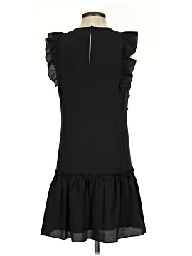 banana republic black ruffle dress Black Sleeveless Button Front Mini Romper main image 0