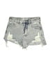 Adika 100% Cotton Blue Denim Shorts Size S - photo 1