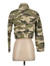 Divided by H&M 100% Cotton Camo Green Jacket Size XS - photo 2