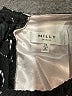 Milly Minis Black Short Sleeve Top Size 14 - photo 3