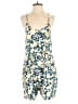 Unbranded Floral Blue Romper Size S - photo 1
