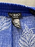 SOHO Apparel Ltd 100% Polyester Paisley Blue Casual Pants Size XL - photo 7