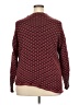 Nic + Zoe Burgundy Pullover Sweater Size XXL - photo 2
