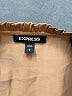 Express 100% Polyester Brown 3/4 Sleeve Blouse Size L - photo 7