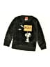 Peanuts 100% Polyester Print Black Sweatshirt Size 4T - photo 1