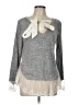 Miss Chievous Gray Long Sleeve Blouse Size L - photo 1
