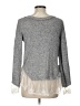 Miss Chievous Gray Long Sleeve Blouse Size L - photo 2