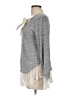 Miss Chievous Gray Long Sleeve Blouse Size L - photo 5