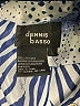 Dennis by Dennis Basso 100% Silk Argyle Blue Coat Size L - photo 6