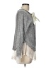 Miss Chievous Gray Long Sleeve Blouse Size L - photo 4