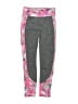 Justice Floral Gray Active Pants Size 10 - photo 1