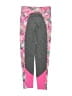 Justice Floral Gray Active Pants Size 10 - photo 2