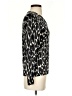 Unbranded 100% Merino Animal Print Black Wool Cardigan Size S - photo 4