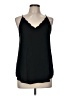Ann Taylor LOFT 100% Polyester Black Sleeveless Blouse Size M - photo 1