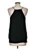 Ann Taylor LOFT 100% Polyester Black Sleeveless Blouse Size M - photo 2