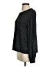 Stars Above Metallic Black Pullover Sweater Size S - photo 5