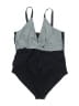 Unbranded Stripes Gray One Piece Swimsuit Size XL - photo 1