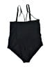 Unbranded Stripes Gray One Piece Swimsuit Size XL - photo 2
