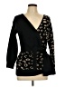 Entro Animal Print Black Pullover Sweater Size M - photo 1