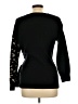 Entro Animal Print Black Pullover Sweater Size M - photo 2