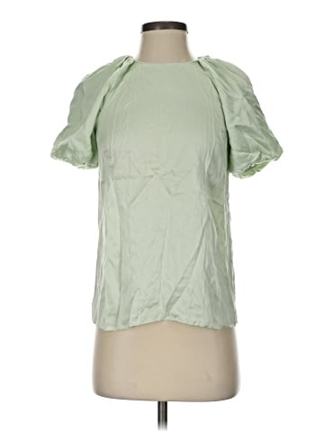 Antonio Melani Short Sleeve Silk Top (view 1)