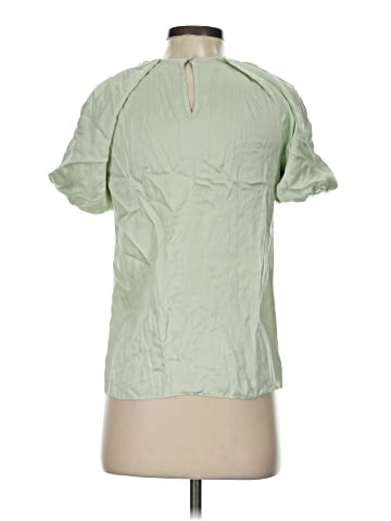 Antonio Melani Short Sleeve Silk Top (view 2)