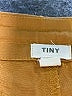 Tiny 100% Cotton Solid Tan Orange Casual Skirt Size S - photo 3