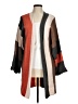Main Strip 100% Acrylic Brown Cardigan Size M - photo 1