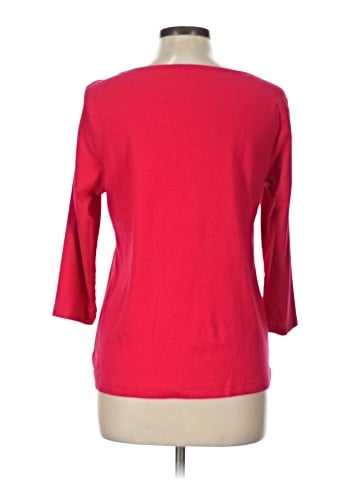 Croft & Barrow 3/4 Sleeve T-Shirt (view 2)