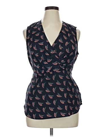 Attention Sleeveless Blouse (view 1)
