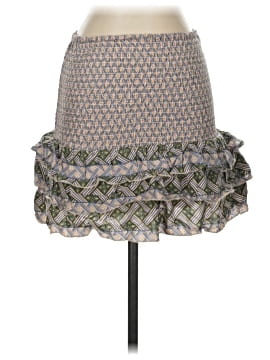 Olivaceous Casual Skirt