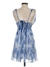 Saylor 100% Polyester Paisley Blue Cocktail Dress Size XS - photo 2
