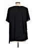 Zoa 100% Polyester Black Short Sleeve Blouse Size L - photo 2