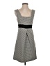 Zara Basic Houndstooth Gray Casual Dress Size XS - photo 1