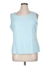 Ruby Rd. Blue Sleeveless Top Size 1X - photo 1