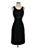 Cache 100% Silk Solid Black Cocktail Dress Size 4 - photo 1